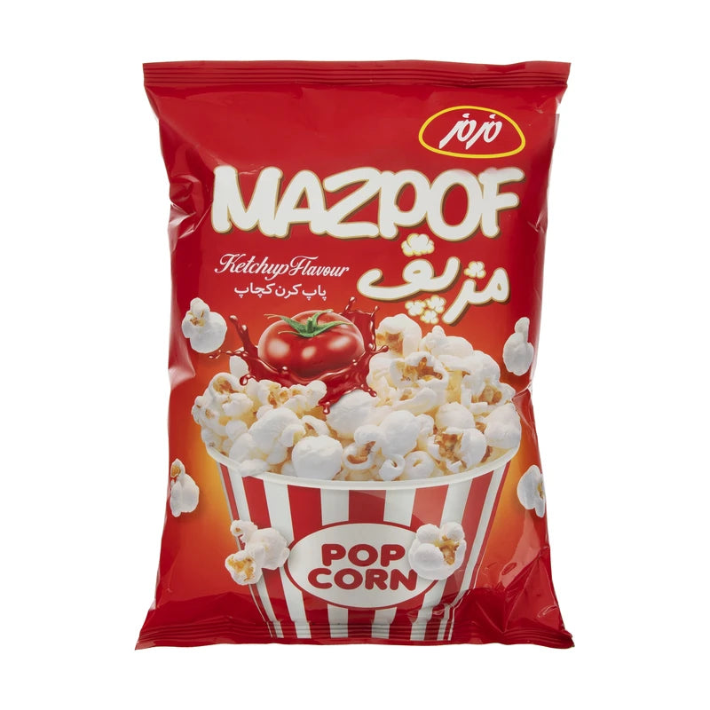 MazMaz Popcorn Ketchup Snack 60gr