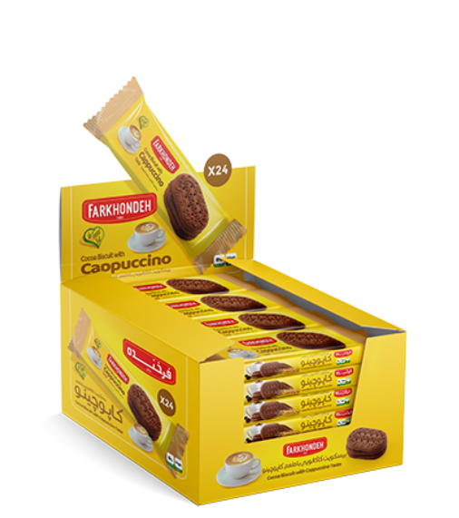 Farkhonde Biscuit Counter Capucino 32gr