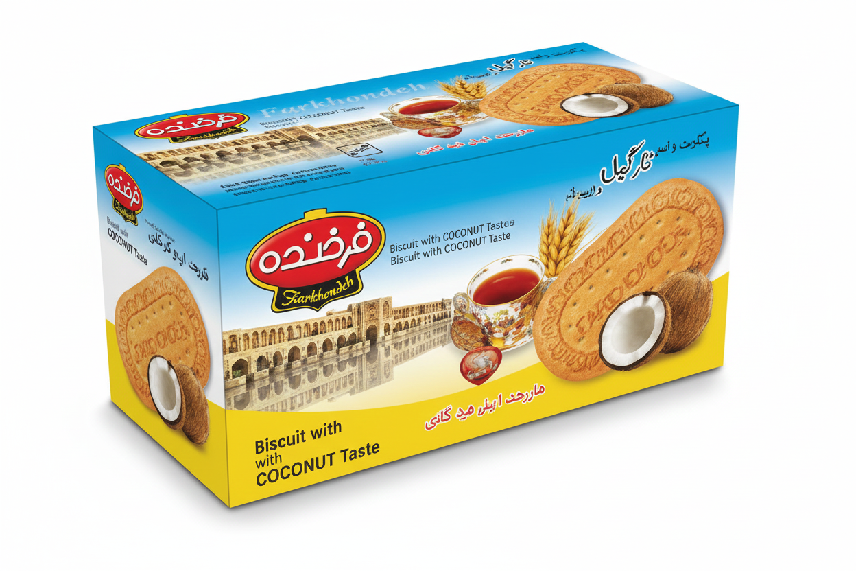 Farkhondeh Coconut Biscuit