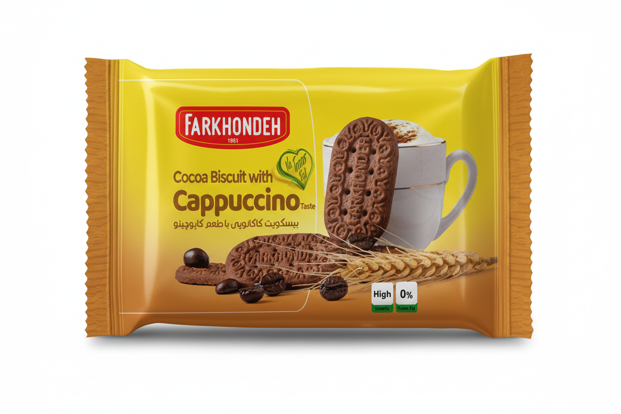 Farkhondeh Cappuccino Biscuit