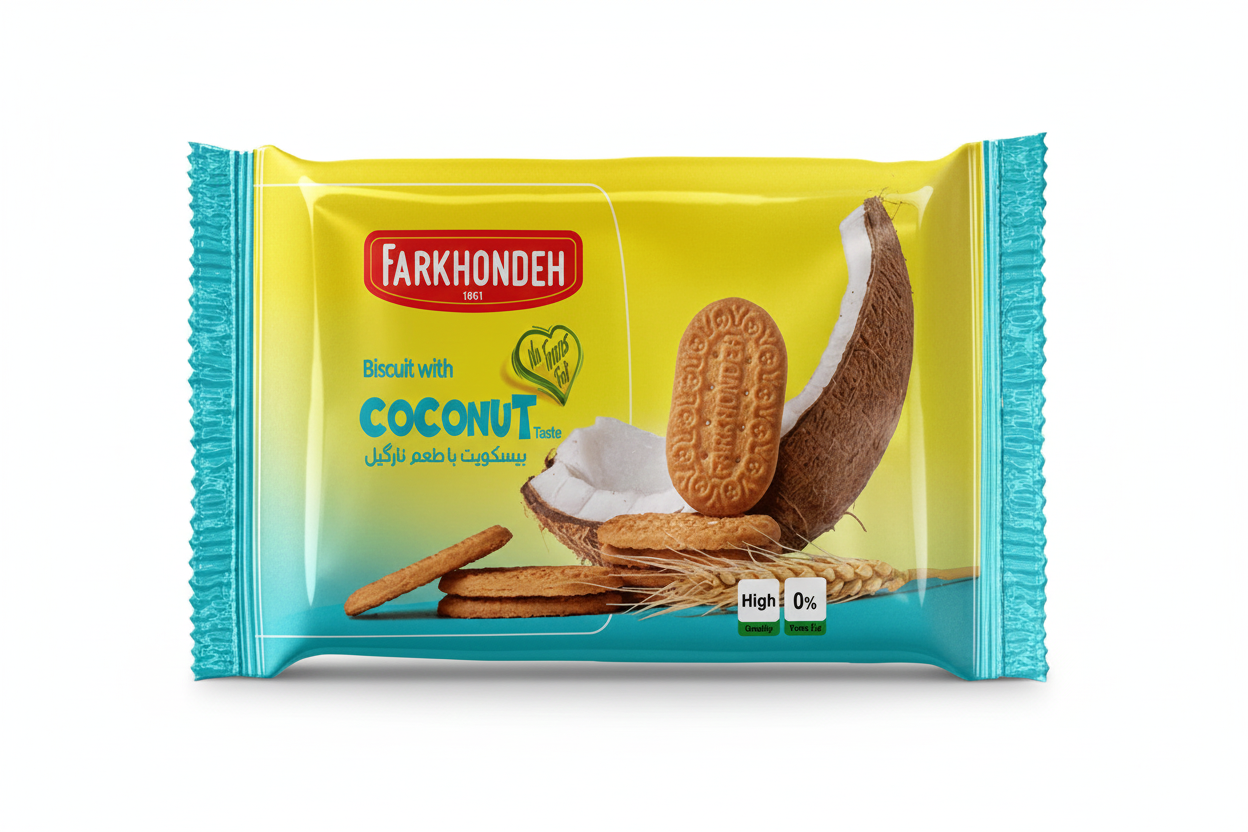 Farkhondeh Biscuit with Coconut
