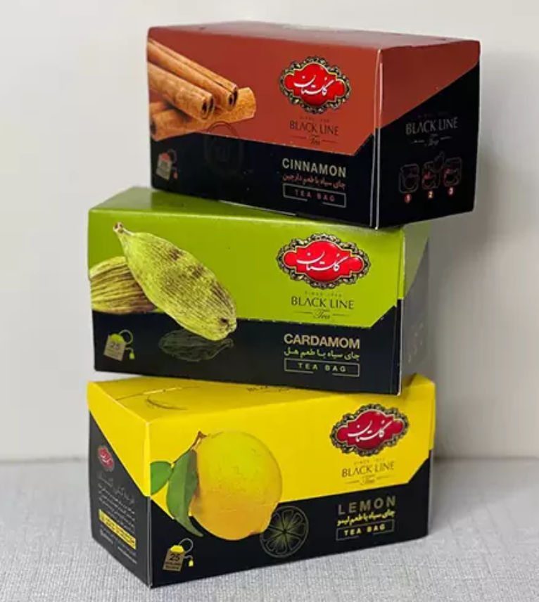 Golestan Black Line Teabag