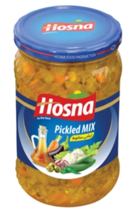 Hosna Mixed Small Pickles 700gr