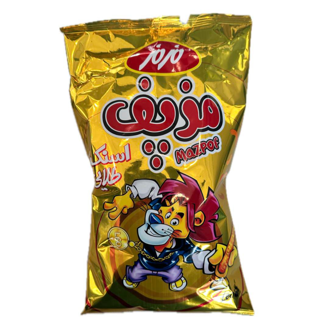 MazMaz Golden Cheese Snack