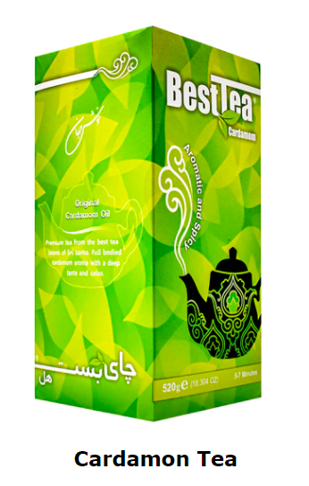 QT Best Cardamom Tea 520gr